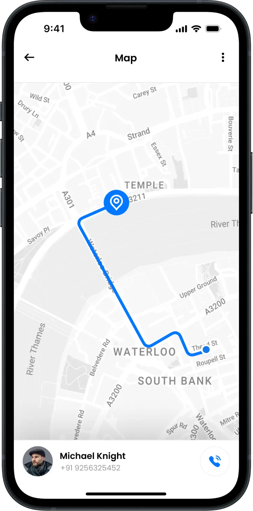 Doctor App - Map Page