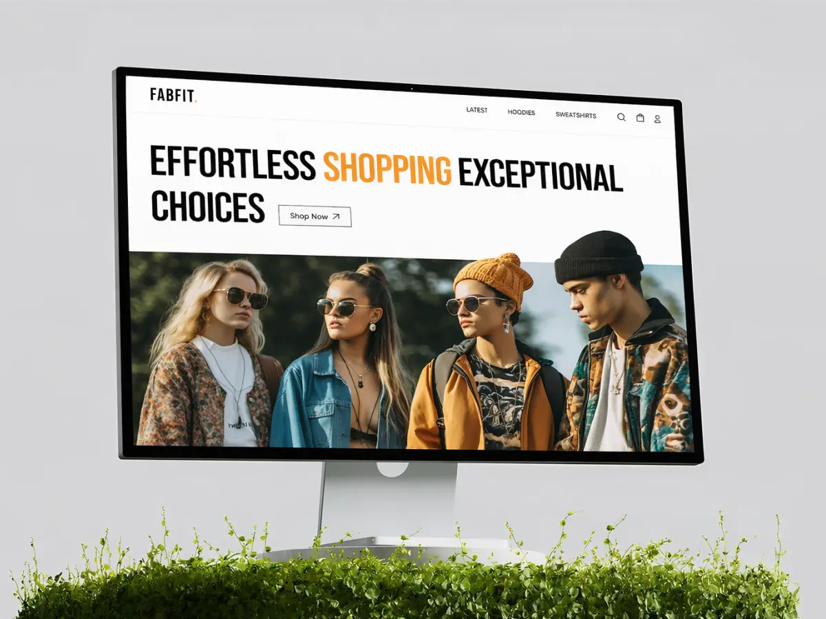 FabFit Fashion E-commerce Framer Website