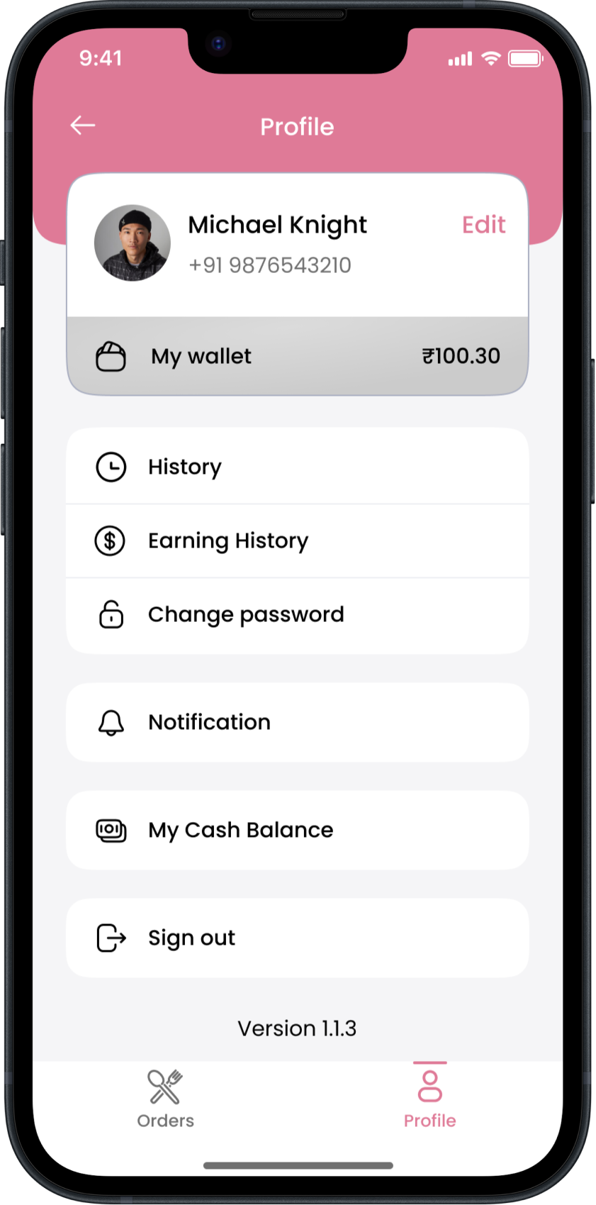 Order Status Page - Flower App