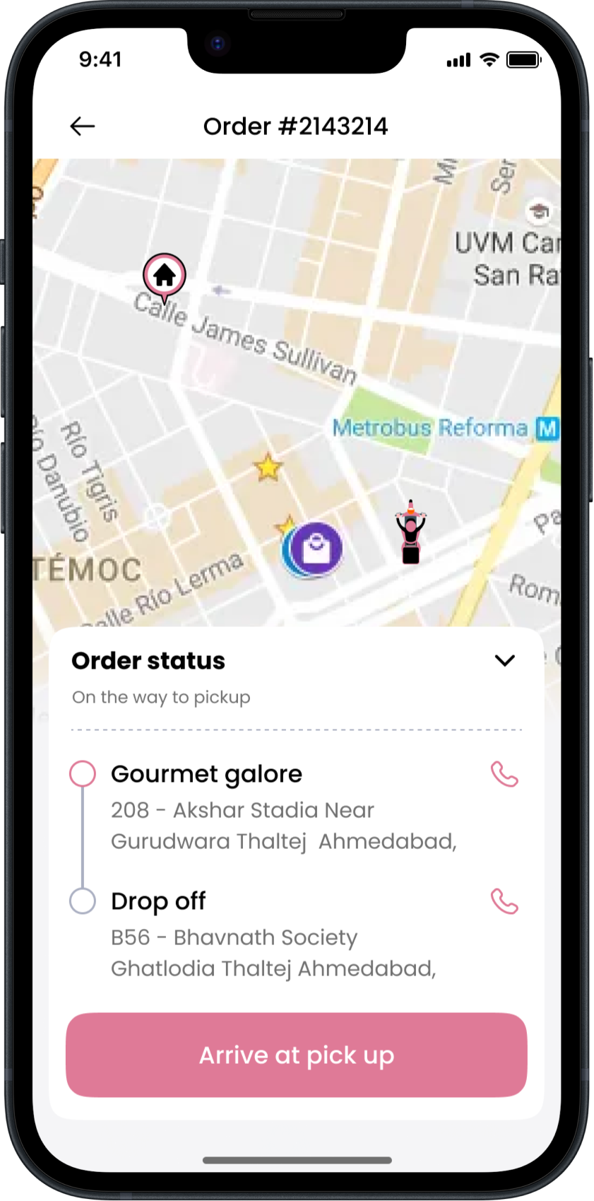 Order Page - Flower App