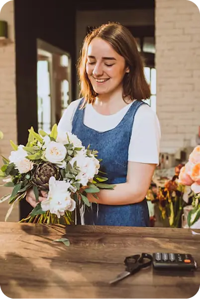 White Label Flower Delivery App Illustration