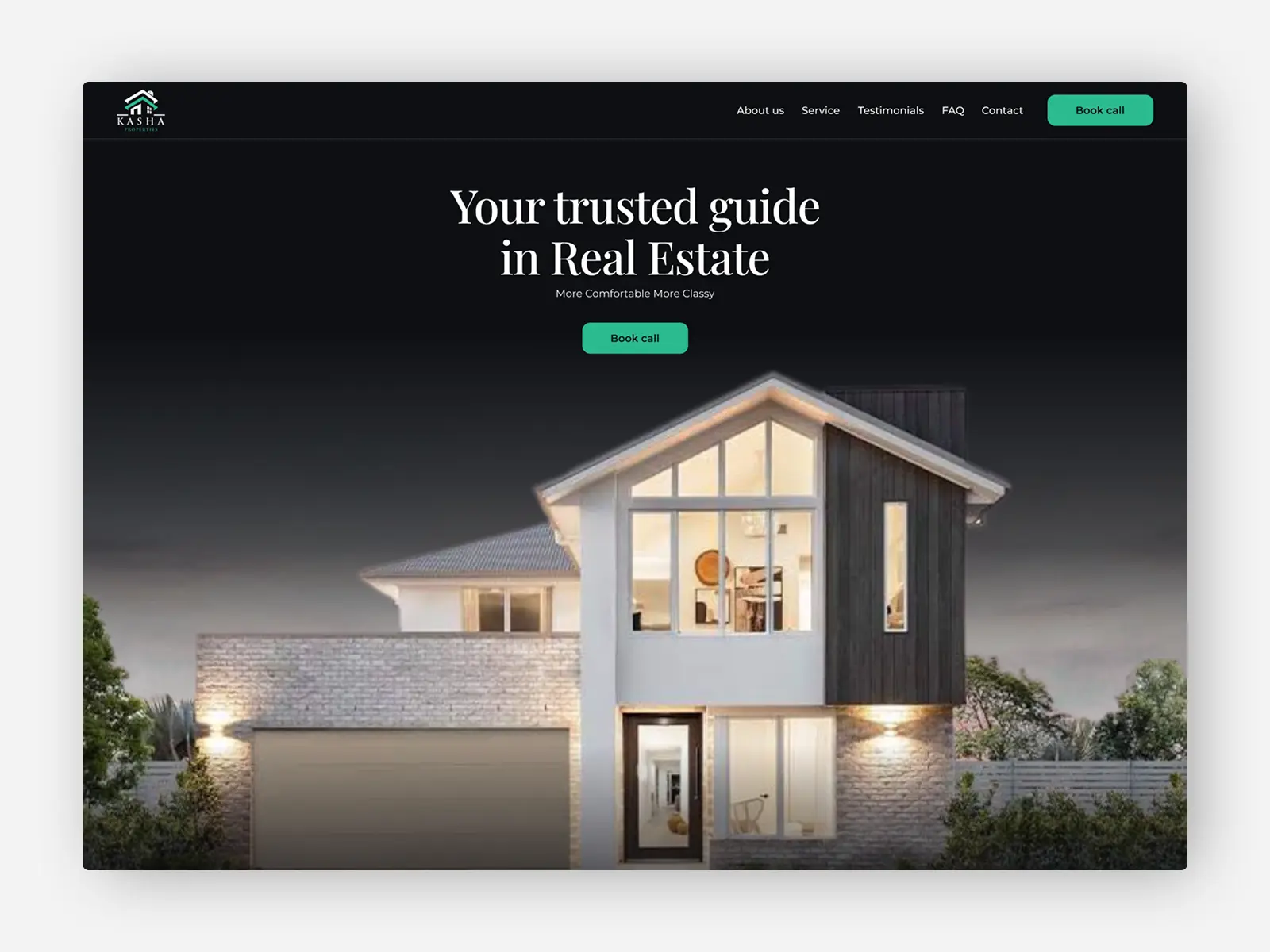 Kasha Properties real estate website — iCoderz Case Study