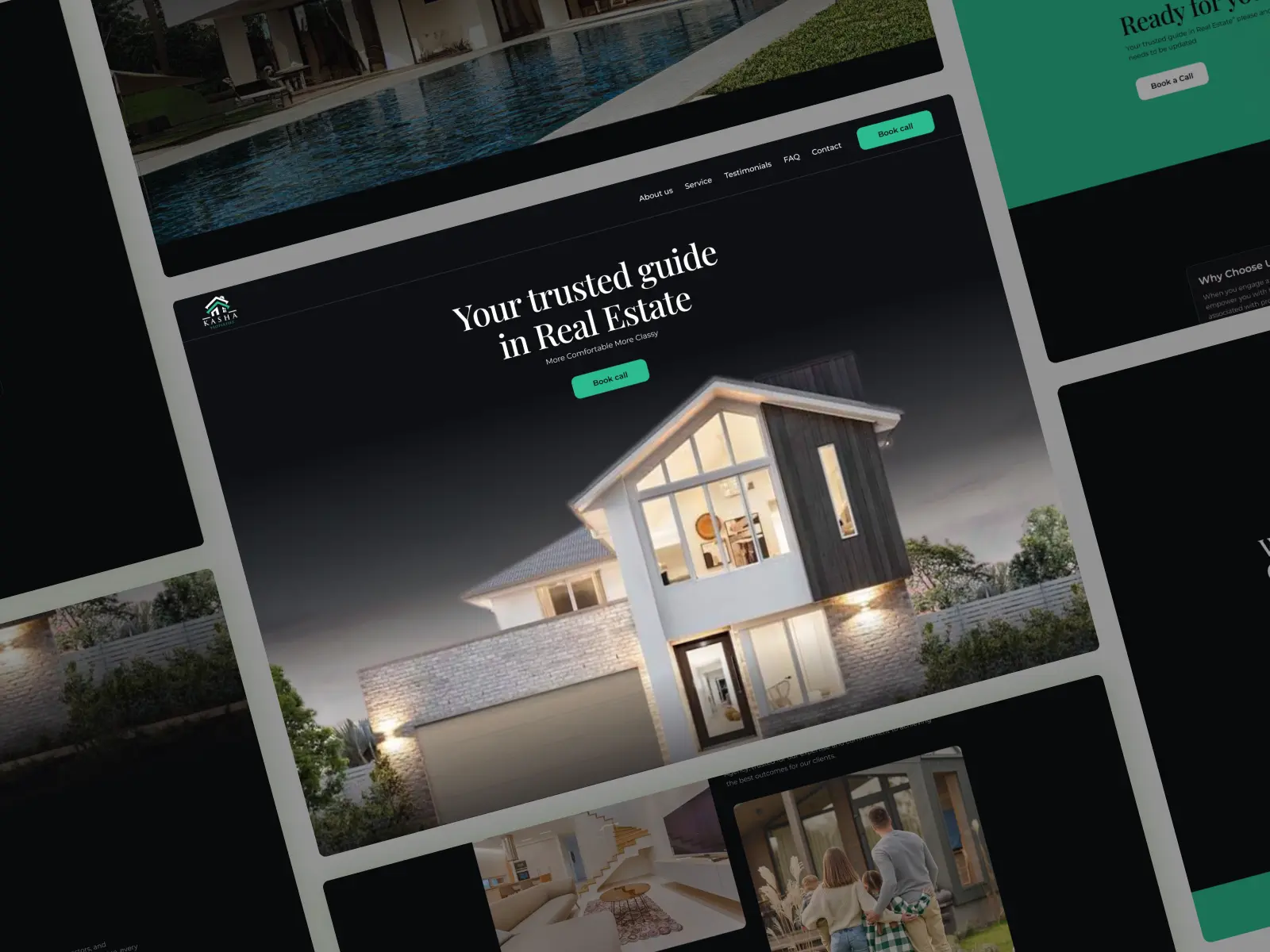 Kasha Properties Website Screen 3