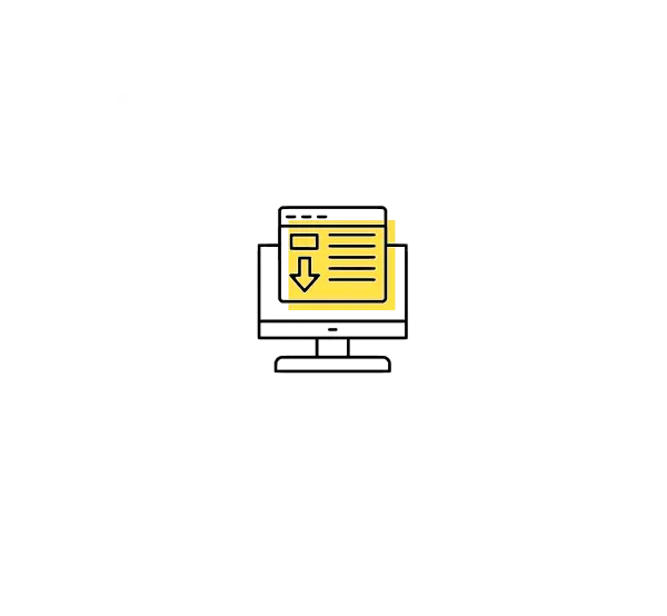 Illustration of PSD to HTML conversion for high-quality responsive websites
