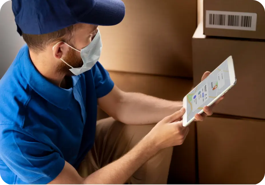 A smartphone screen showing an on-demand automotive services app for booking a car wash.