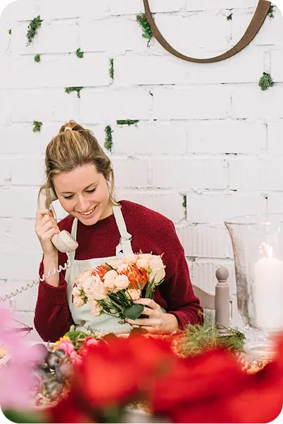 Multi-Vendor Flower Delivery Marketplace Illustration