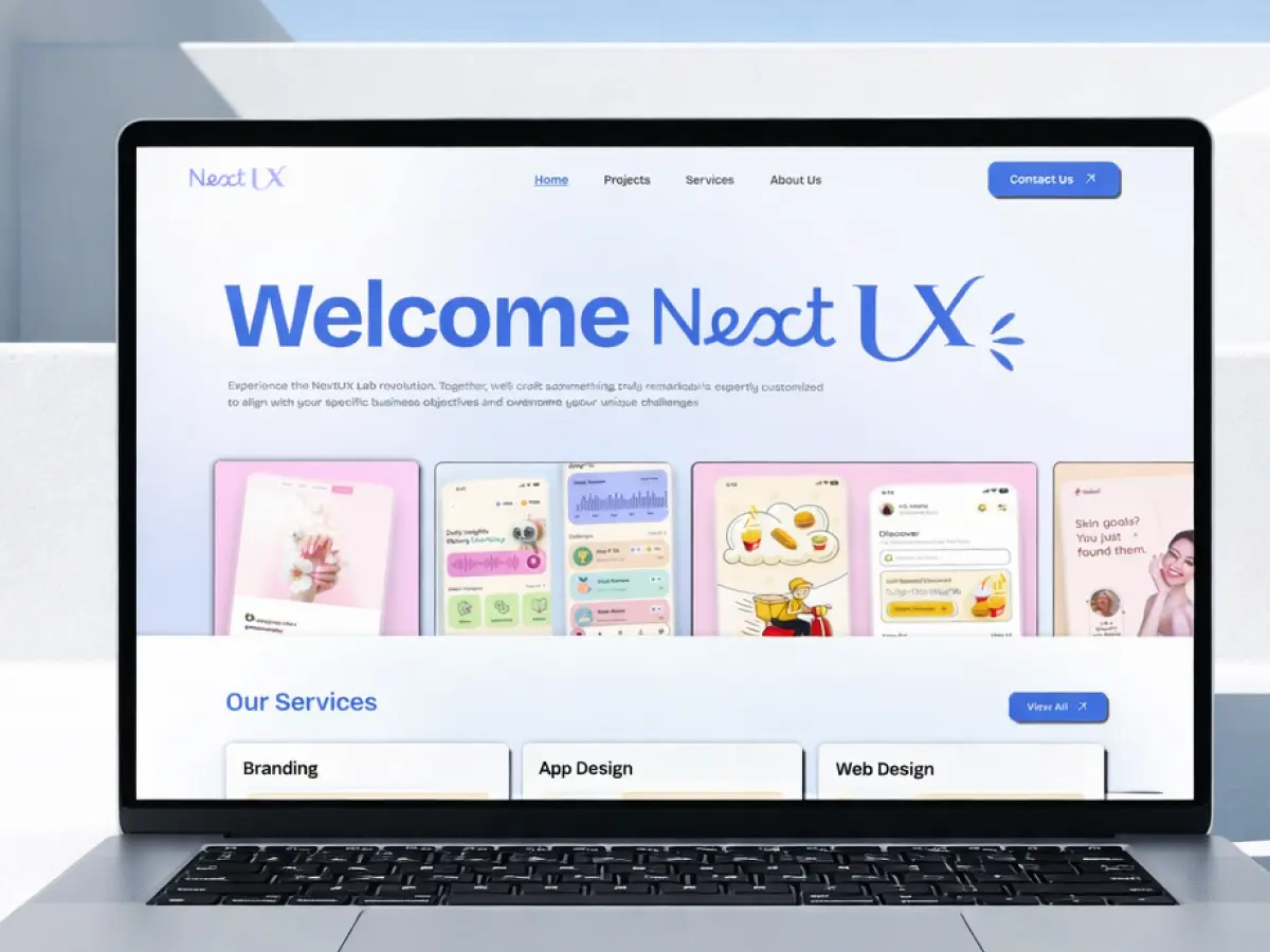 NextUX Creative Agency Framer Website