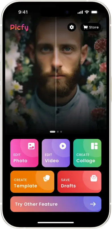 Picfy Photo Editing App