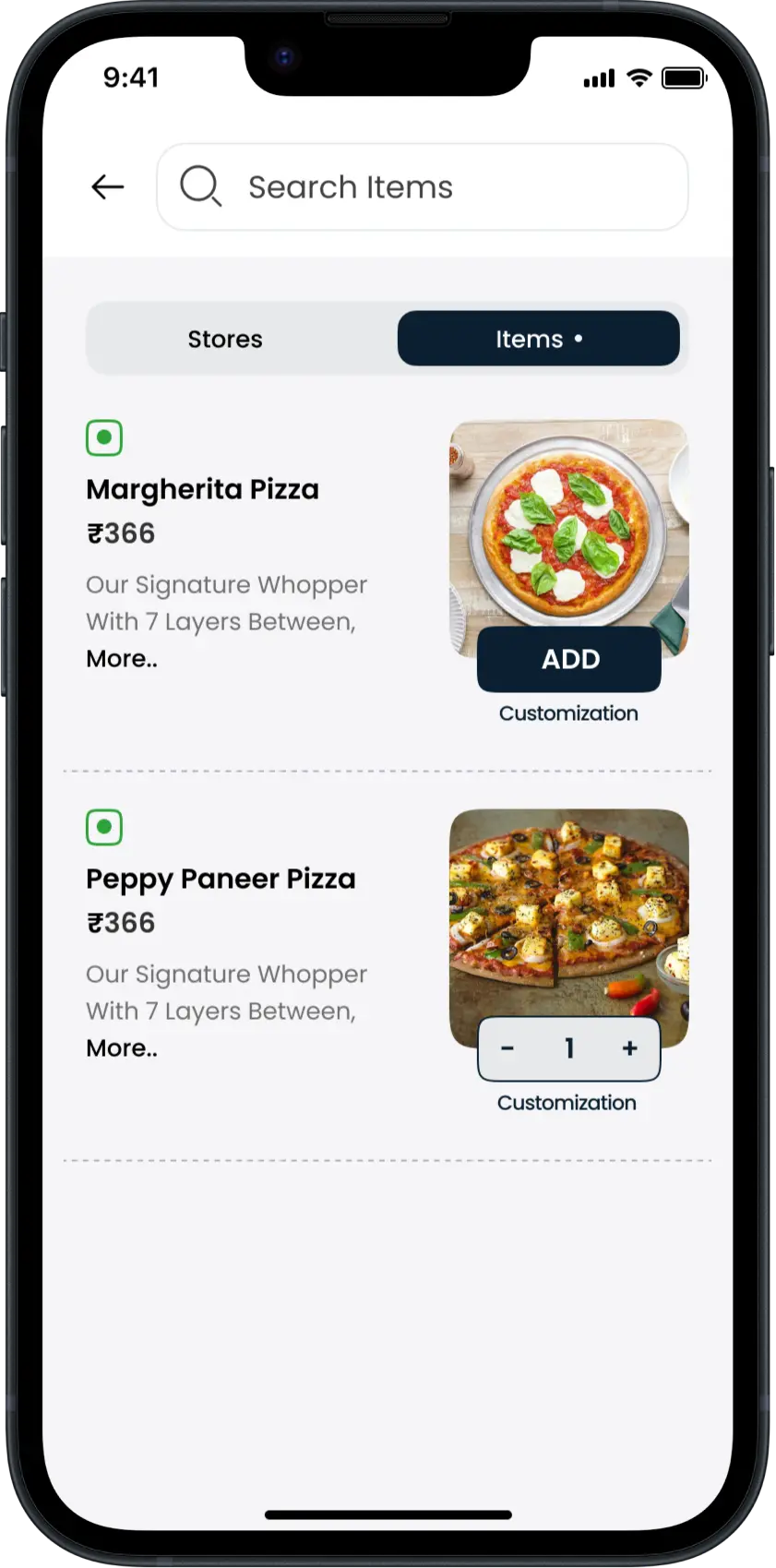 Pizza Delivery Customer App