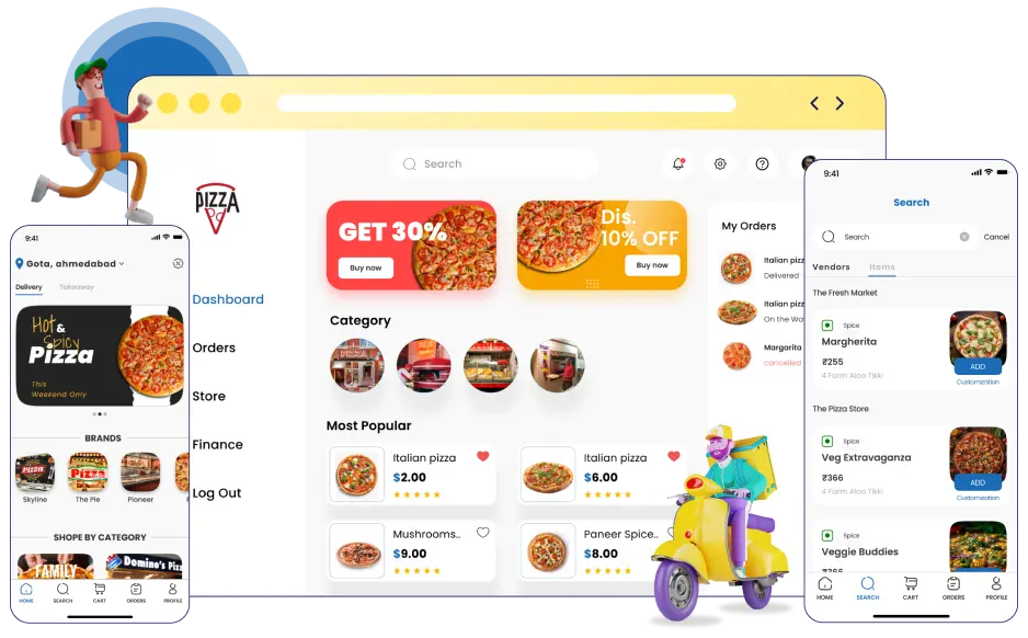Pizza Delivery App