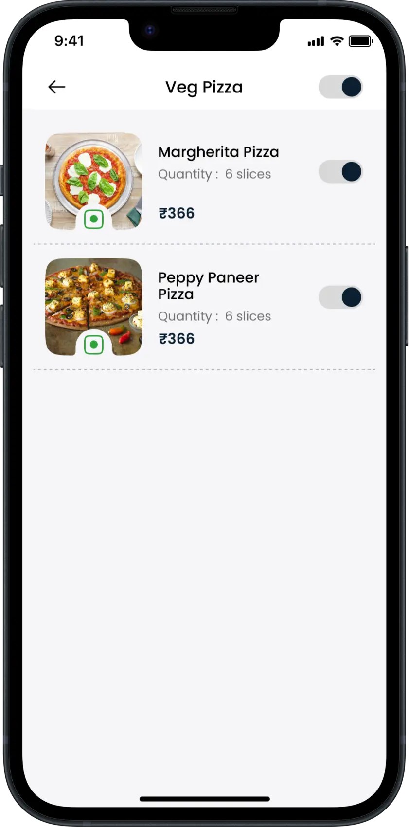 Pizza Delivery Restaurant App