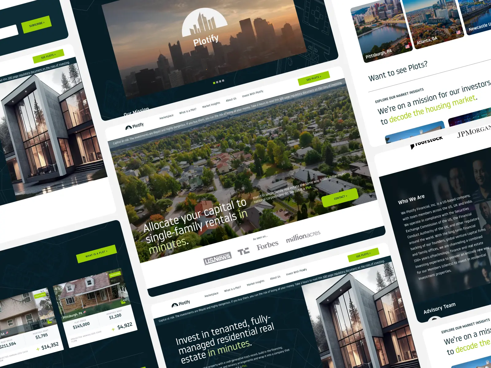 Plotify Website Screen 3