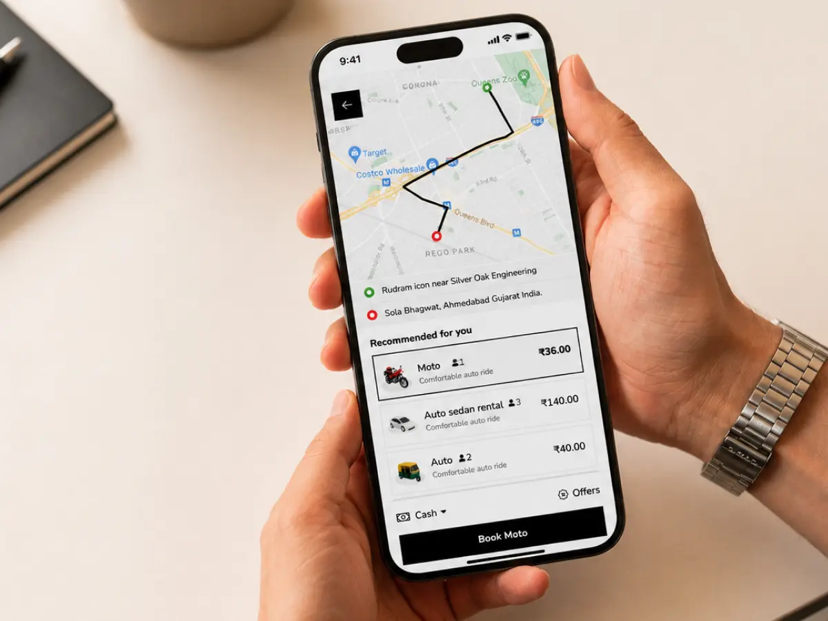 Cabryo Taxi Booking App — iCoderz Case Study
