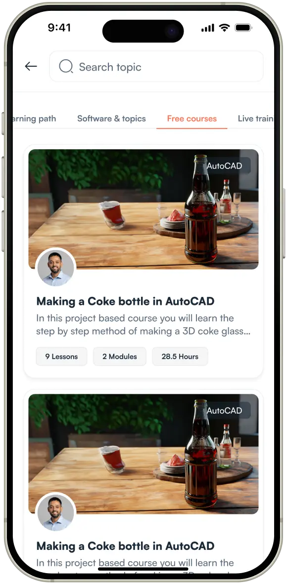 SourceCAD App Screen 6