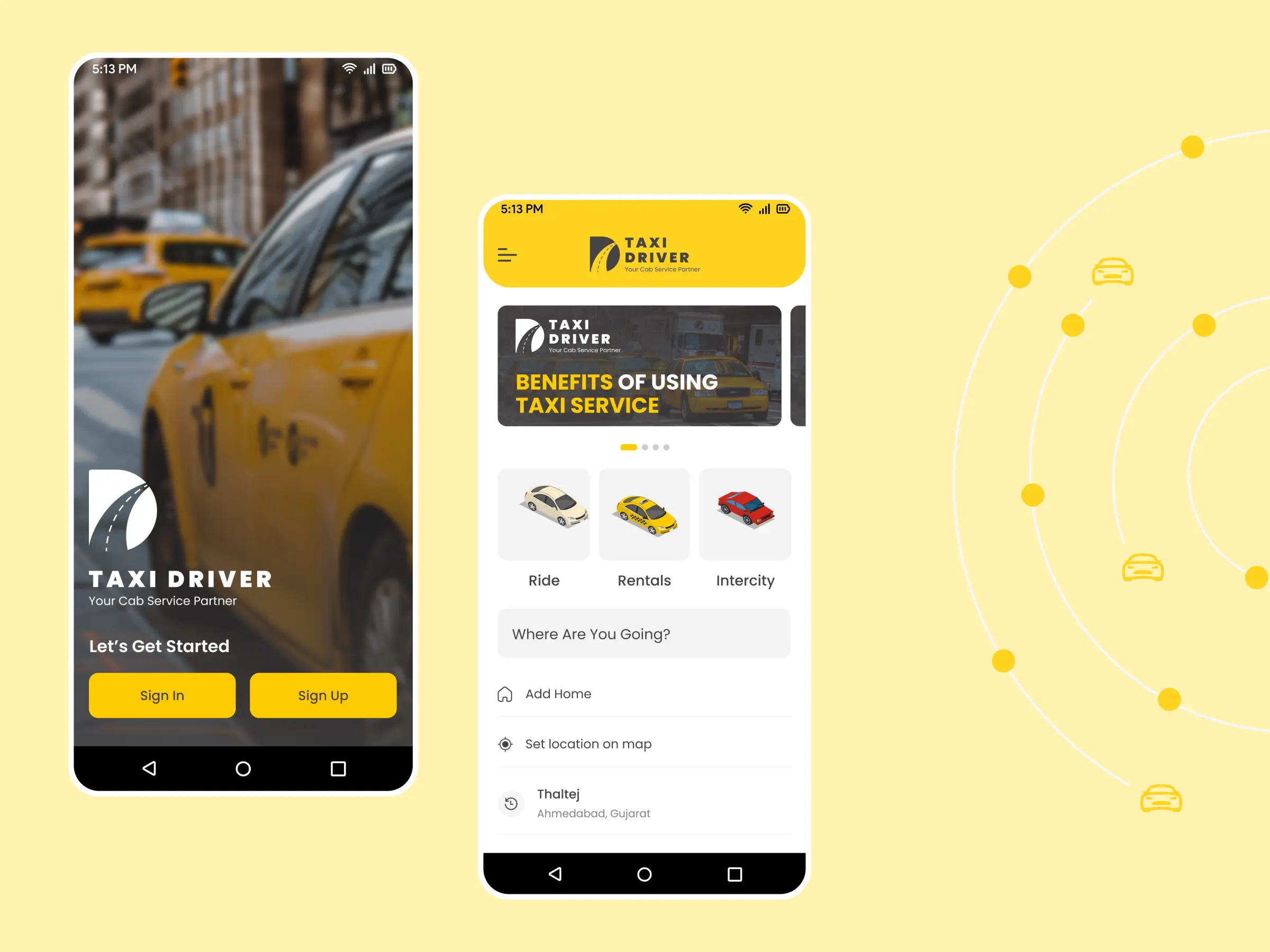 Taxi Booking App