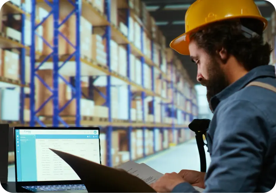 A user interacting with a car rental app on a mobile device, showing a map with available vehicles.